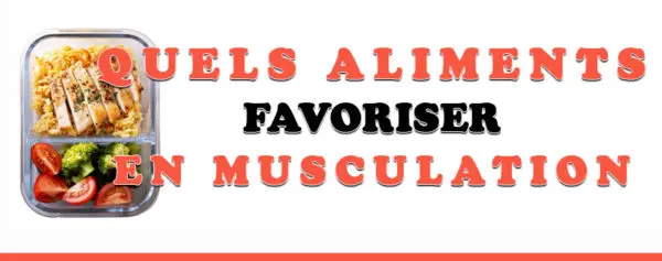 aliments musculation